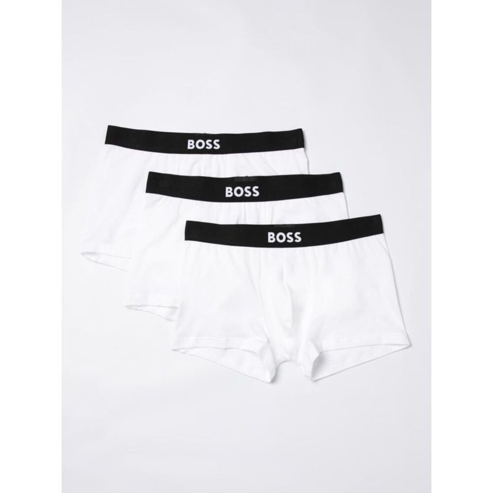 Hugo Men Set Of 3 Stretch Cotton Boxer Briefs Hugo